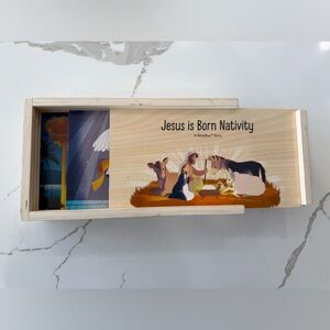 Jesus is Born Nativity Box Set
